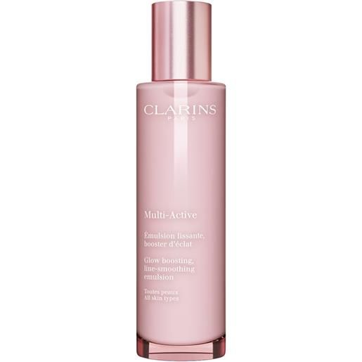 CLARINS multi-active - émulsion lissante booster d`éclat 100ml