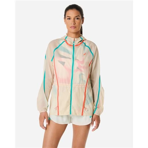 Asics kumadori road packable w - giacca running - donna - color mix