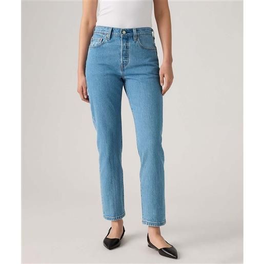 LEVI'S ® levi's® jeans 501® original accorciati medium blue denim donna