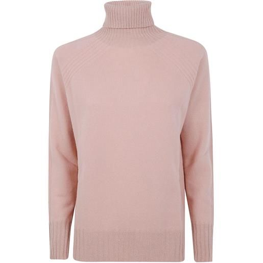 TWINSET maglione a collo alto - rosa
