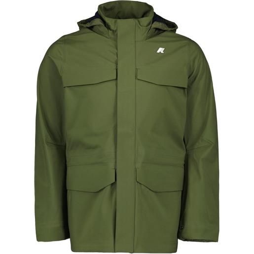 K-Way parka manphy bonde - verde