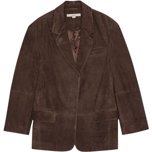 REMAIN blazer con spalline - marrone