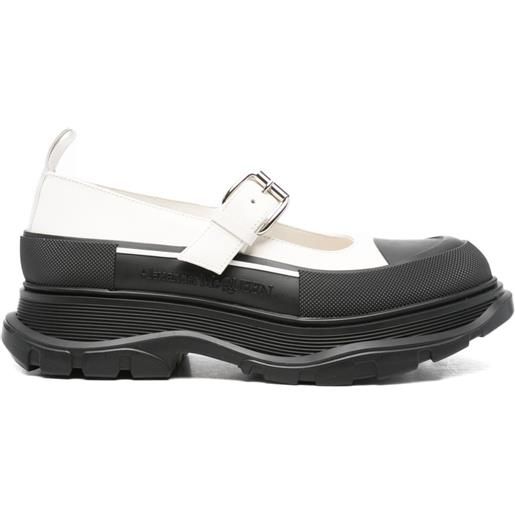 Alexander McQueen pumps con fibbia 45mm - bianco