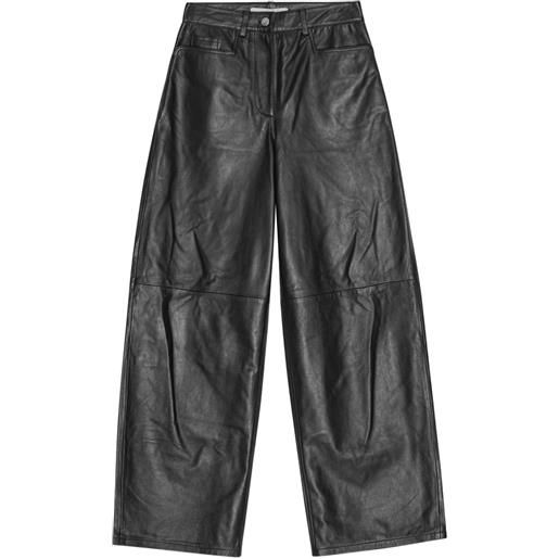 REMAIN pantaloni dritti - nero
