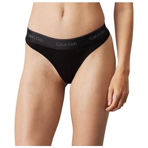 Calvin Klein donna set regalo gift set bralette e perizoma, nero (black), s