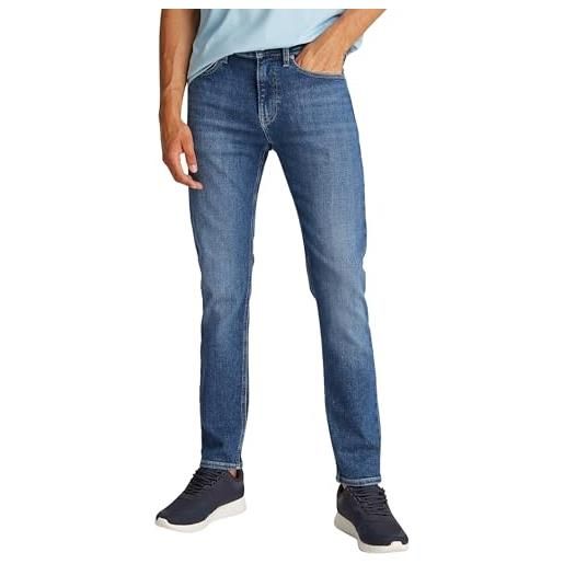 Calvin Klein uomo jeans skinny elasticizzati, blu (denim medium), 30w/34l