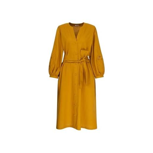 Seidensticker kleid 7/8-arm vestito, giallo, 50 donna