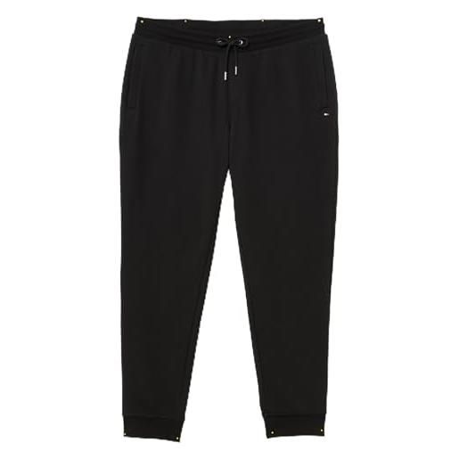 Tommy Hilfiger uomo pantaloni da jogging flag logo sweatpants pantaloni lounge, nero (black), xxl