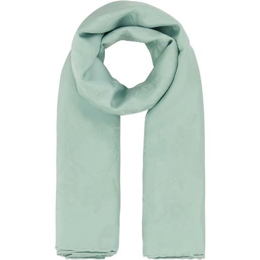 Alexander McQueen sciarpa sailor tattoo jacquard - verde