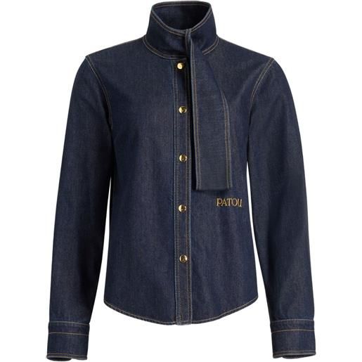 Patou camicia denim - blu