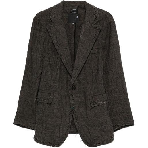 R13 blazer monopetto - grigio