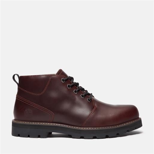 Timberland - stivale chukka impermeabile britton road da uomo in bordeaux, uomo, bordeaux, taglia: 40