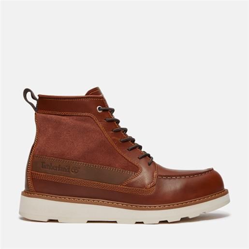 Timberland - stivale impermeabile britton mills da uomo in marrone, uomo, marrone, taglia: 40