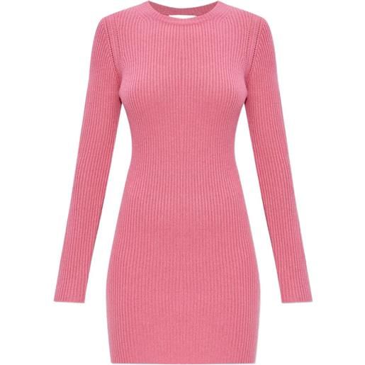 Lisa Yang abito corto a coste - rosa