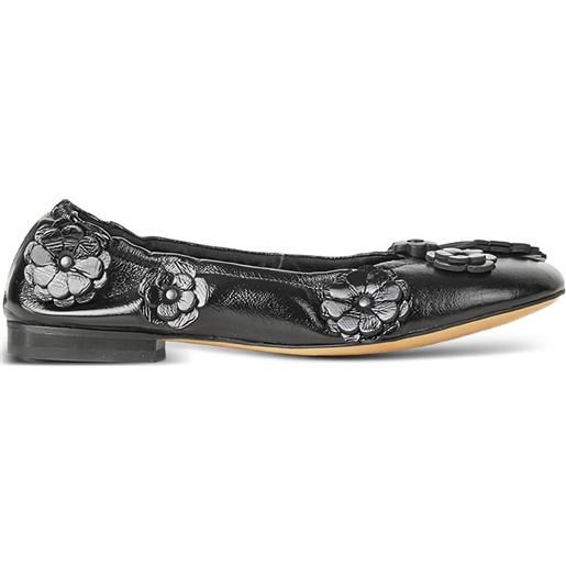 Cecilie Bahnsen ballerine brielle con decorazione - nero
