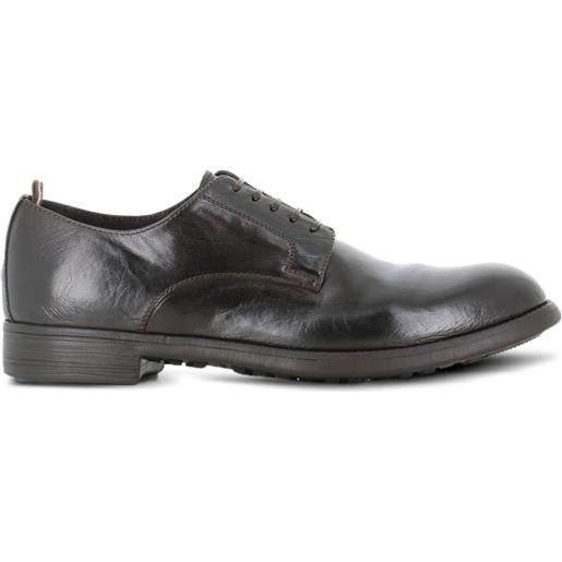 Officine Creative derby stringate in pelle - marrone