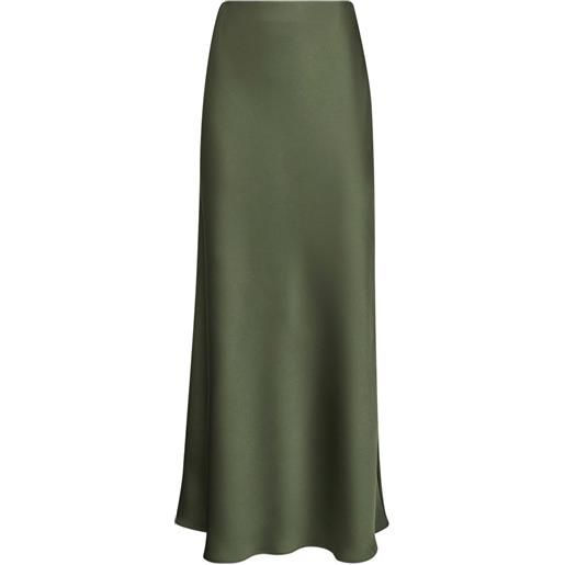 Blanca Vita minigonna con vita elasticizzata - verde