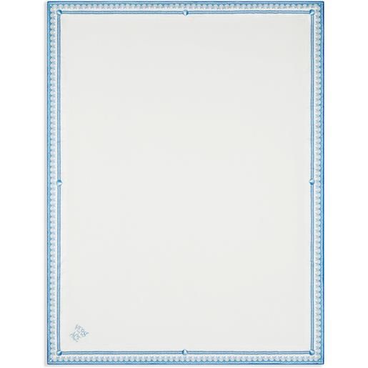 Versace asciugamano con stampa (195cm x 145cm) - bianco