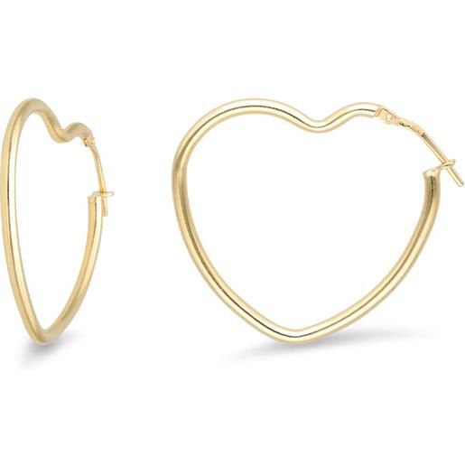Orecchini alla moda gioielli di lusso impermeabili a forma di C cerchi in acciai