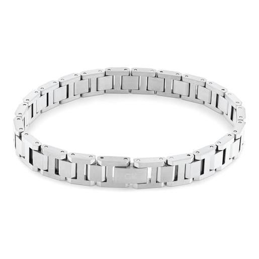 Calvin Klein bracciale a maglie da uomo collezione network in acciaio inossidabile - 35000284