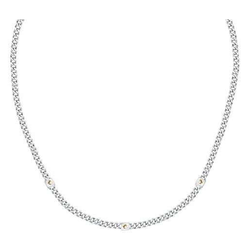 Morellato collana da uomo solid steel necklace gold satm21 smo4194 marca, estándar, metallo, nessuna pietra preziosa