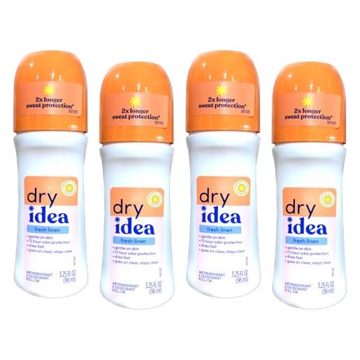 Dry Idea advanced dry powder fresh, 3.25-ounce (confezione da 4) by Dry Idea