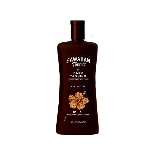 Hawaiian tropic dark tanning oil 226,8 gram (2 pezzi)