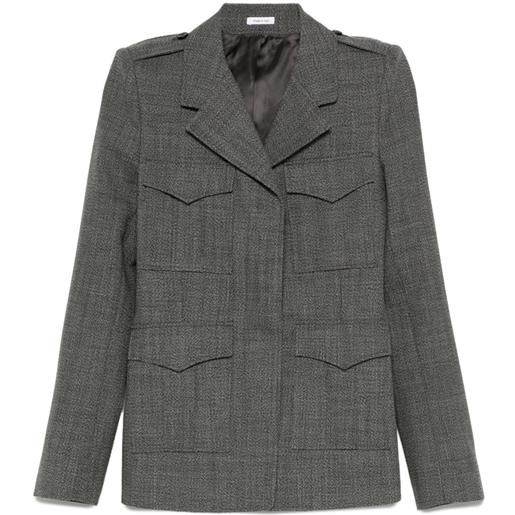 Alexander McQueen giacca in lana - grigio