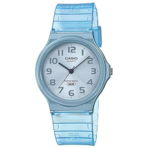 Casio Unisex Adulti – Orologio Al Quarzo Cassa Oro E Cinturino Acciaio