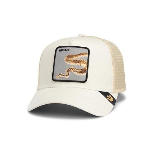 Goorin Bros. core duck canvas collection cappello da camionista per uomo e donna, crema (deadly companion), taglia unica, crema (compagno mortale), taglia unica