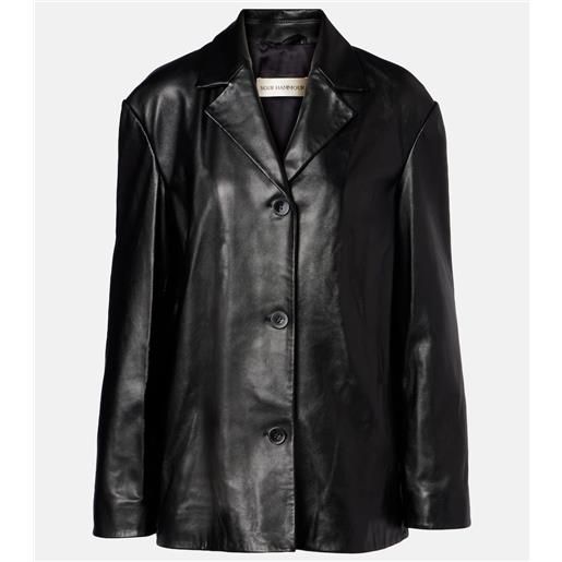 Nour Hammour blazer opus in pelle