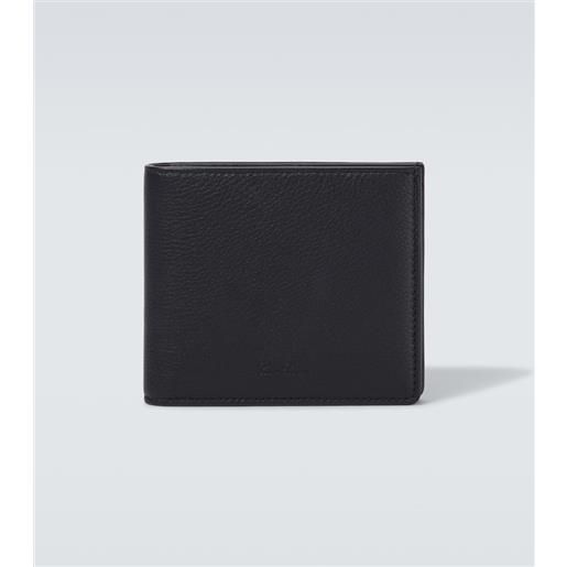 Loro Piana portafoglio extra compact in pelle