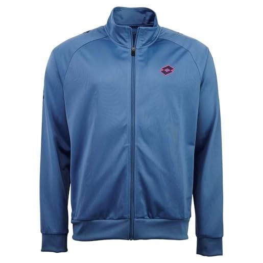 Lotto coronet blue s 1724032 - giacca da allenamento da uomo, vestibilità regolare
