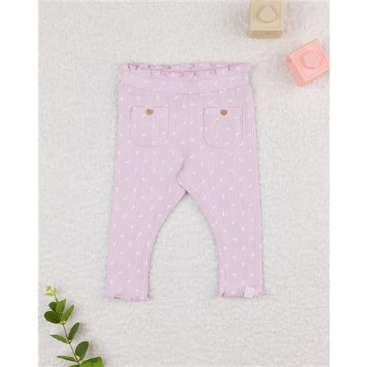 Prénatal legging bimba rosa micro-allover