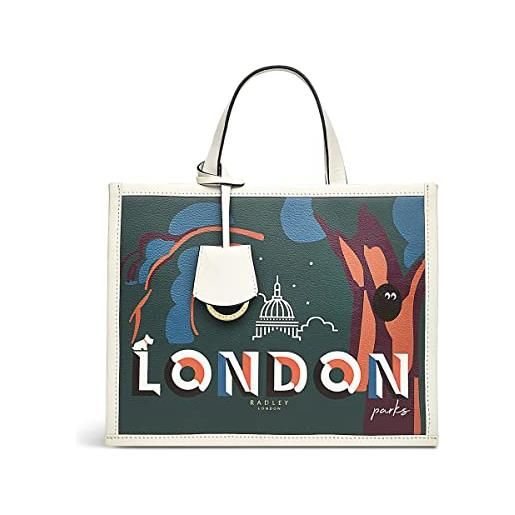 Radley london our favorite london - borsa con cerniera piccola, cedro. 
