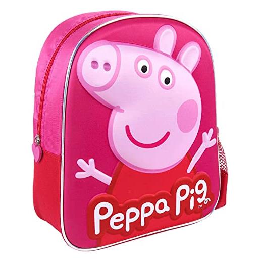 CERDÁ LIFE'S LITTLE MOMENTS peppa pig mochila infantil 3d, talla única