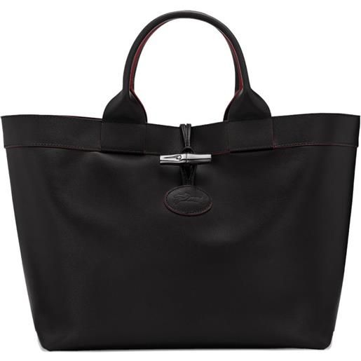Longchamp borsa tote le roseau - nero