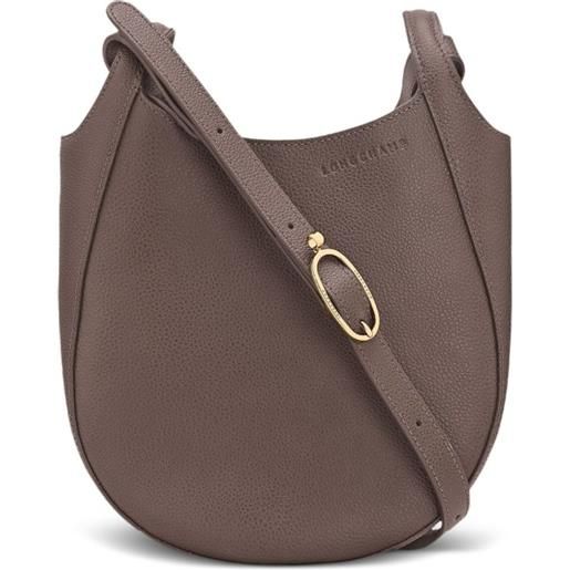 Longchamp borsa a tracolla le foulonné piccola - marrone