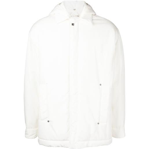 1017 ALYX 9SM piumino con cappuccio - bianco