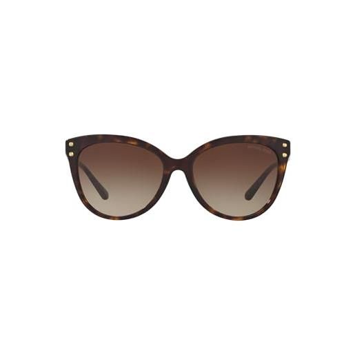 Michael Kors 2045 occhiali, marrone (dark tortoise acetate/browngradient), 55 unisex-adulto