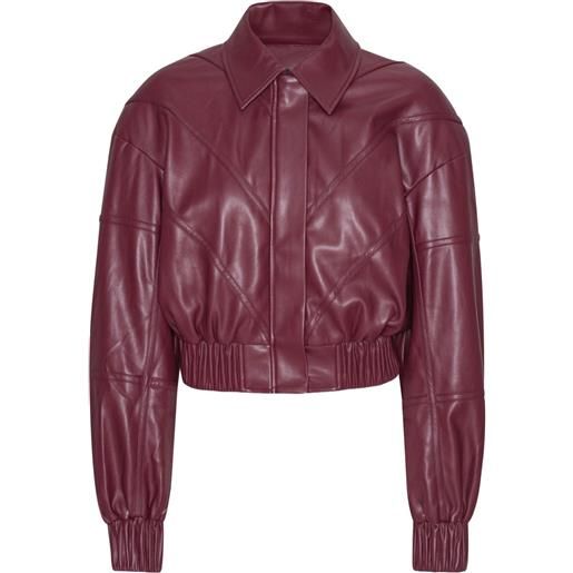 ROTATE BIRGER CHRISTENSEN bomber trapuntato - rosso