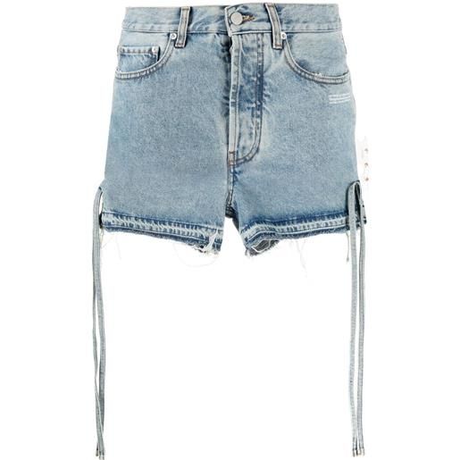 Off-White shorts denim - blu