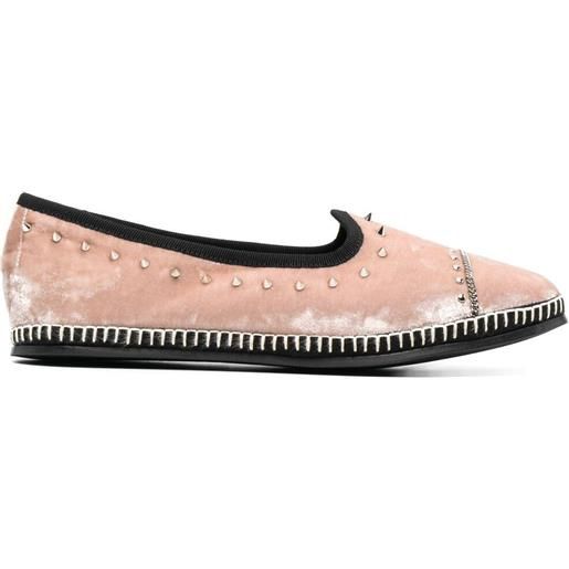 Giuseppe Zanotti mocassini otium - rosa