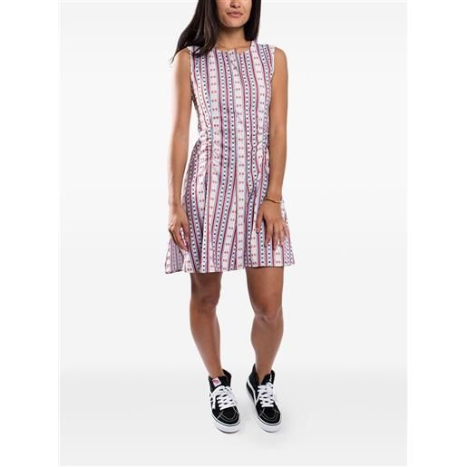 Carven vestito svasato a righe - multicolore