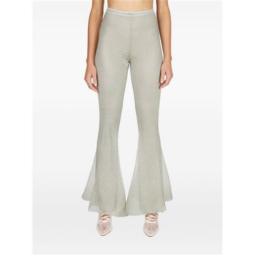Isa Boulder pantaloni svasati - grigio