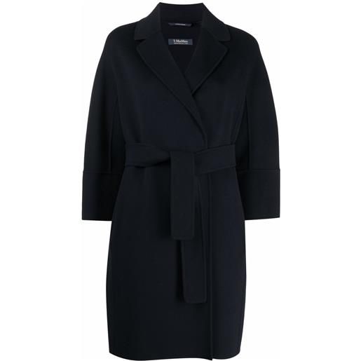 'S Max Mara cappotto monopetto - blu