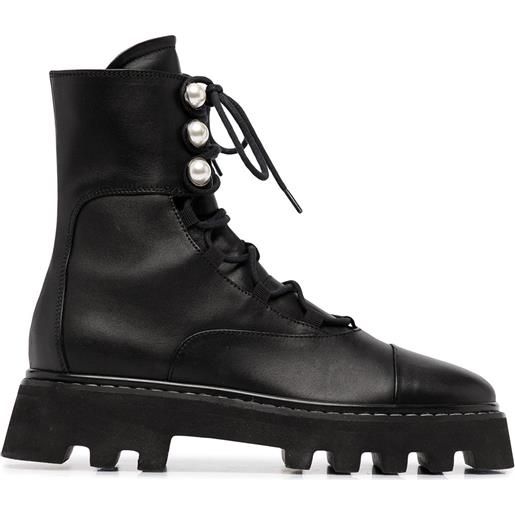 Nicholas Kirkwood anfibi pearlogy - nero