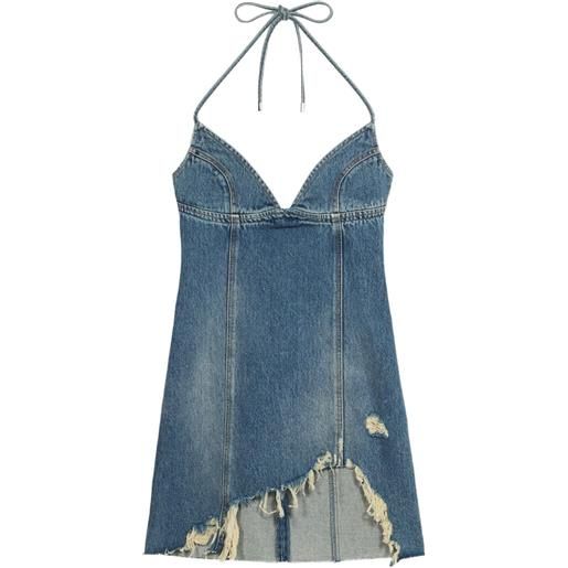 Blumarine abito corto denim