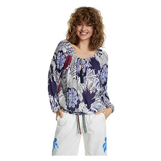 Desigual blus_verona camicia, blu (navy 5000), small donna