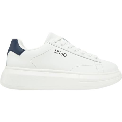 Liu jo scarpe da uomo big 01 white/blue
